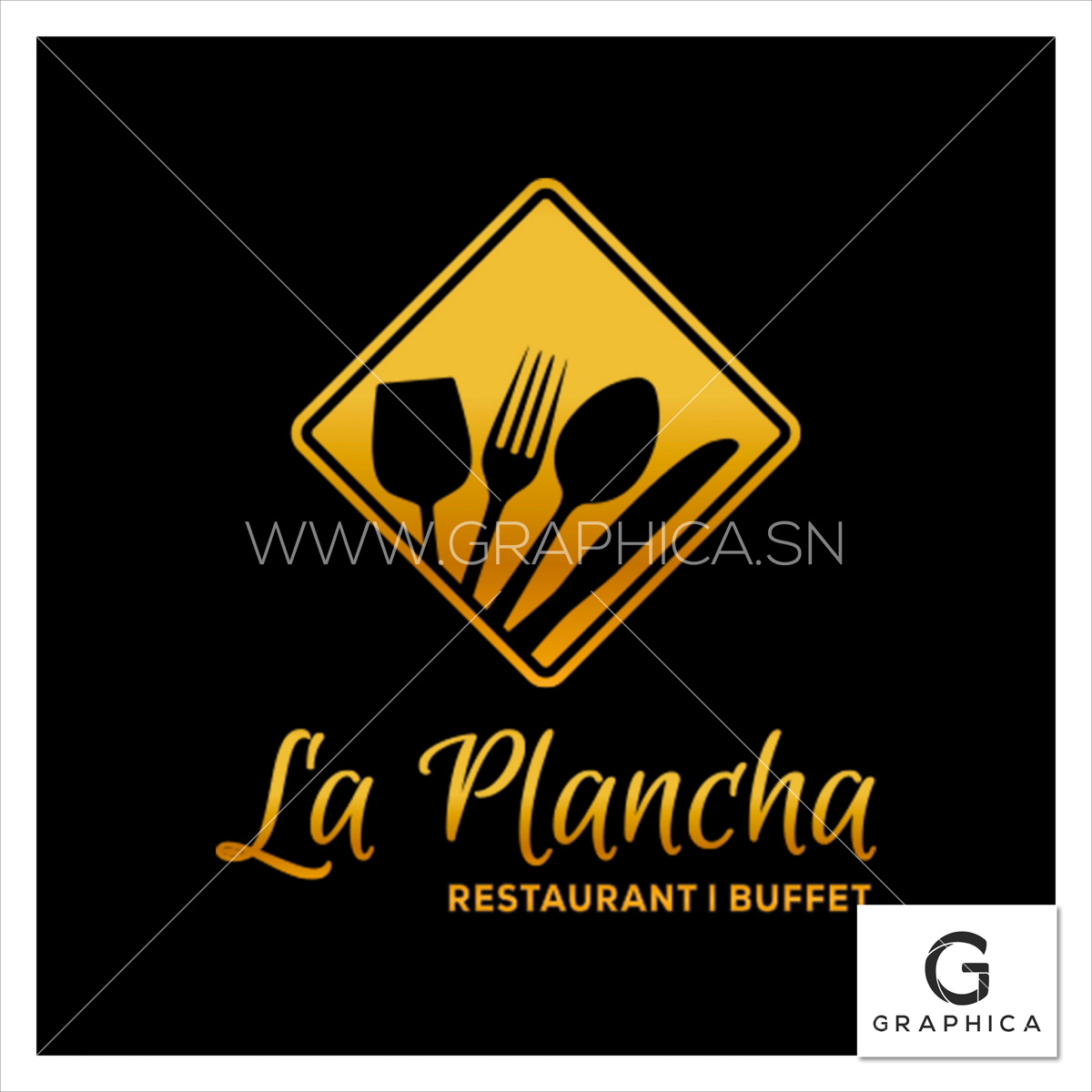 Logo la plancha restaurant buffet