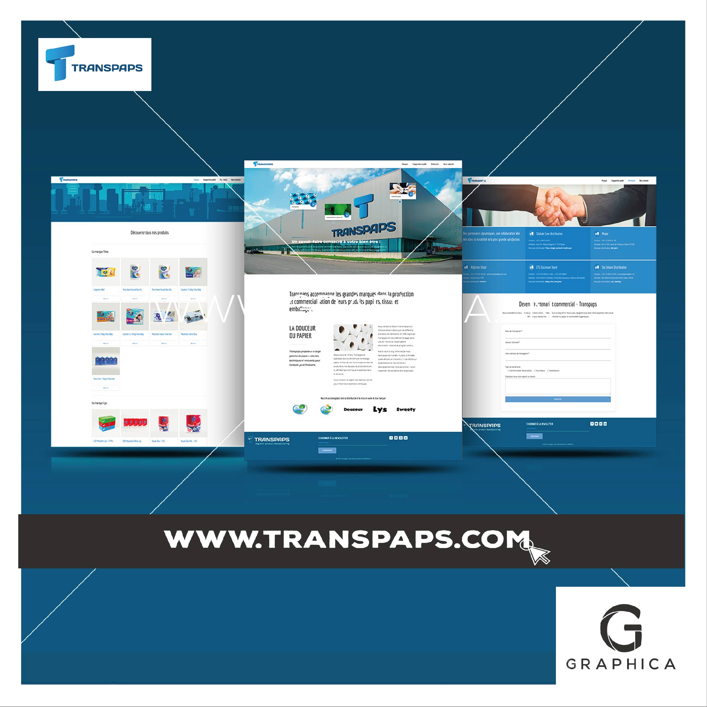 Site web transpaps