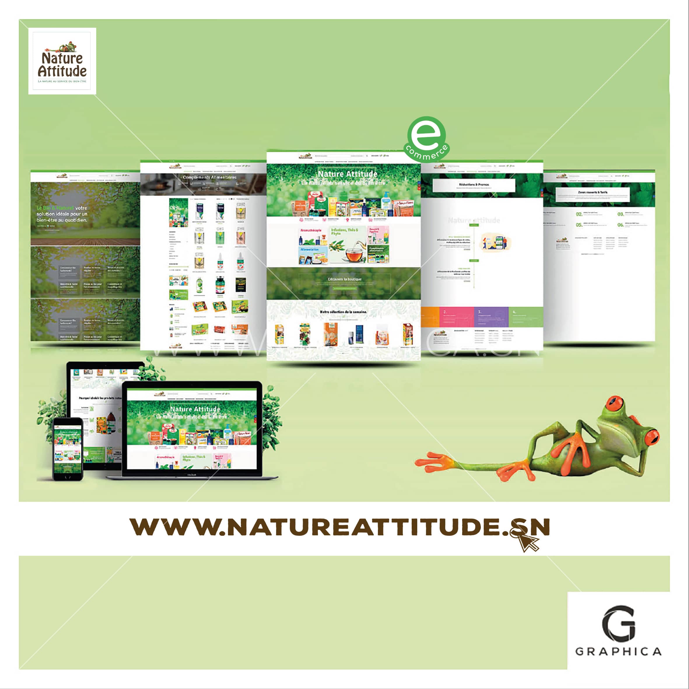 Site web nature attitude