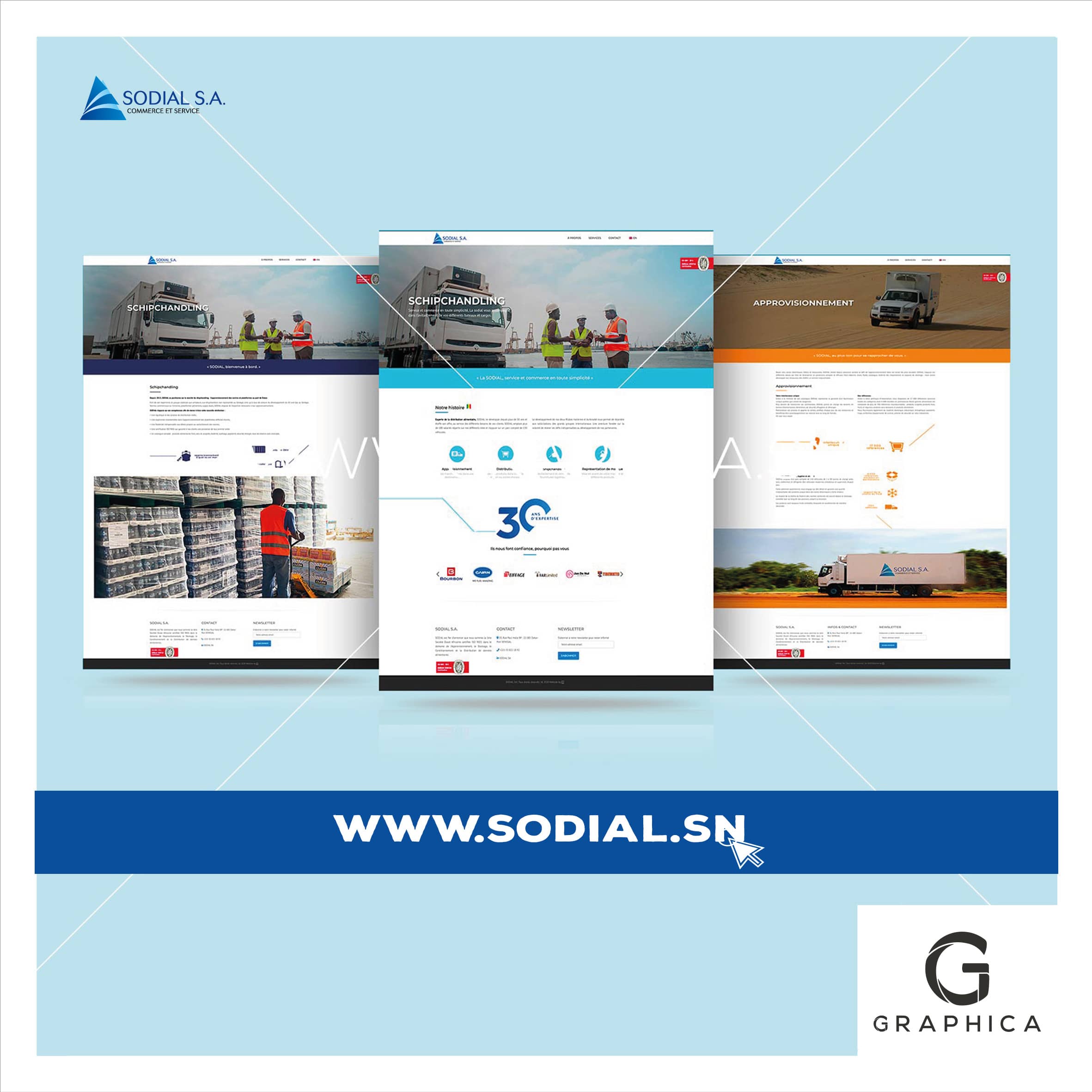 Site web sodial sa