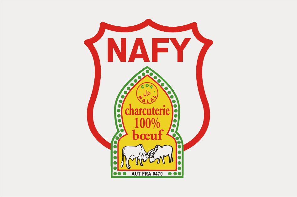 Logo Nafy charcuterie 100% boeuf